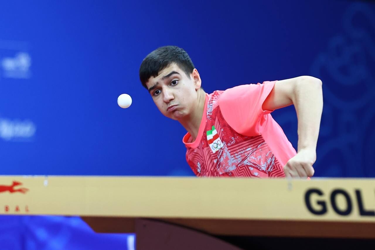 تنیس‌ روی میز جوانان جهان؛ کامبک فرجی با شکست حریف آمریکایی