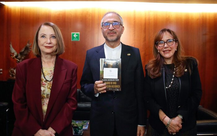 استقبال رئیس مجلس سنای مکزیک از تقویت همکاریهای پارلمانی با ایران