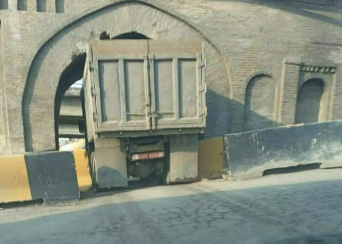 زخم آسیب به پل محمدحسن خان بابل؛ عمیق تر از رنج تاریخ+فیلم