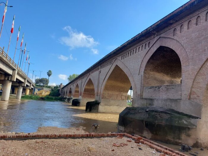 زخم آسیب به پل محمدحسن خان بابل؛ عمیق تر از رنج تاریخ+فیلم