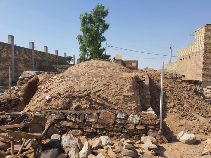 عملیات مرمت مجموعه تاریخی کاروانسرای البرز در قم آغاز شد