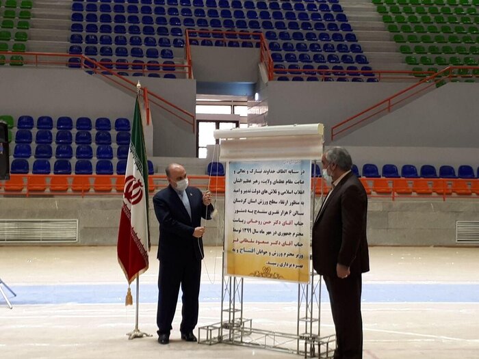 پایان چشمانتظاری ورزشکاران کردستانی؛ سالن ۲۲ گولان به بهرهبرداری رسید