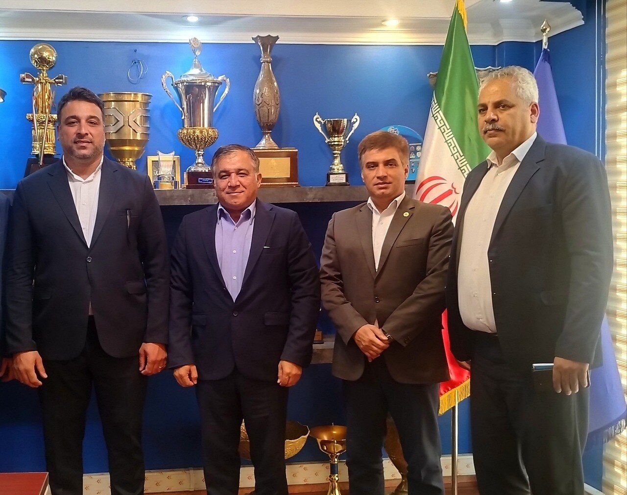 دیدار احسان حدادی با تاجرنیا؛ فعالیت استقلال در دوومیدانی