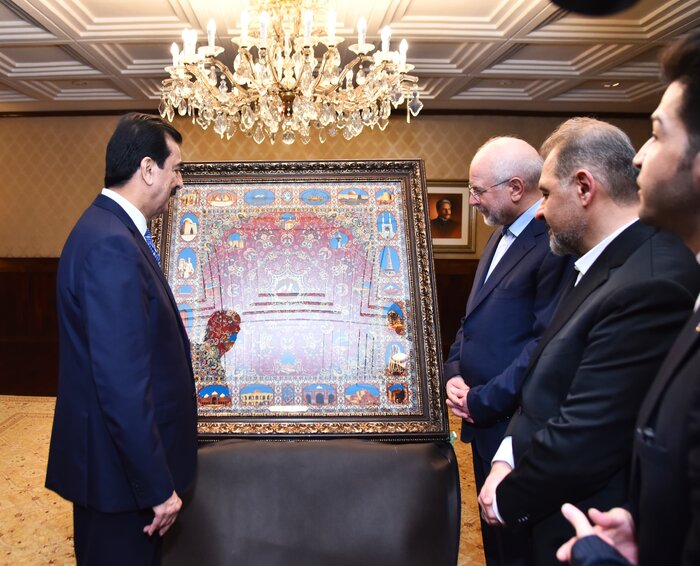 حمایت گیلانی از همکاری‌های قوی اقتصادی و پارلمانی ایران و پاکستان + فیلم