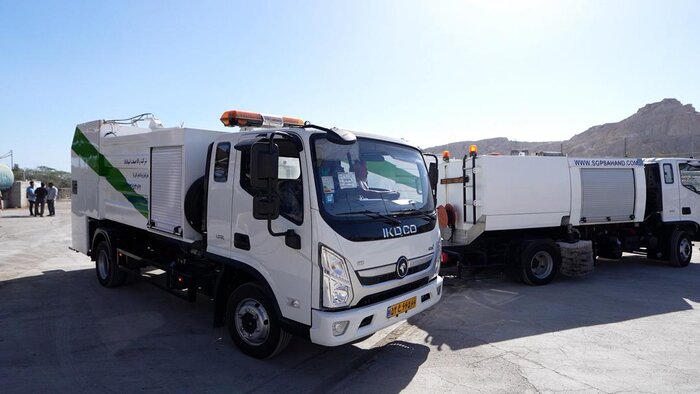 هشت دستگاه خودرو حمل‌زباله به ناوگان مدیریت پسماند منطقه آزاد قشم اضافه شد+‌فیلم