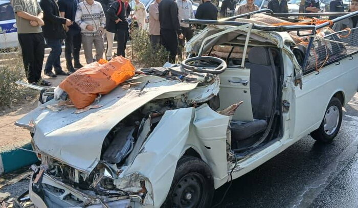 حادثه تصادف در محدوده صالحآباد تهران با سه کشته