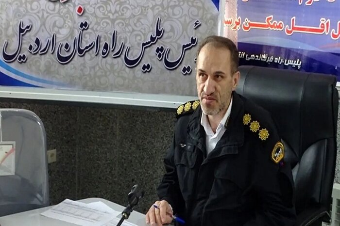 توقیف ۱۰ خودرو با سرعت بالای ۱۵۰ کیلومتر در اردبیل