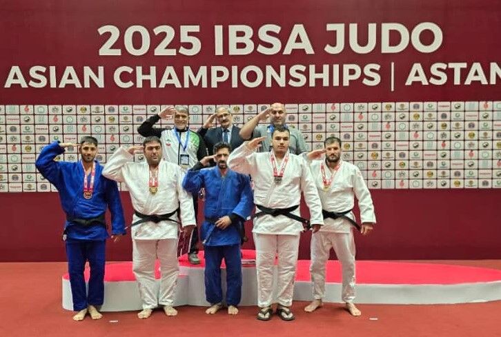 المنتخب الإيراني للجودو للمكفوفين يحرز لقب وصافة آسيا المنتخب الإيراني للجودو للمكفوفين يحرز لقب وصافة آسيا