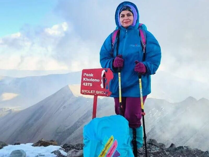 بانوی گنابادی ۳۱ قله مرتفع کشور را فتح کرد بانوی گنابادی ۳۱ قله مرتفع کشور را فتح کرد