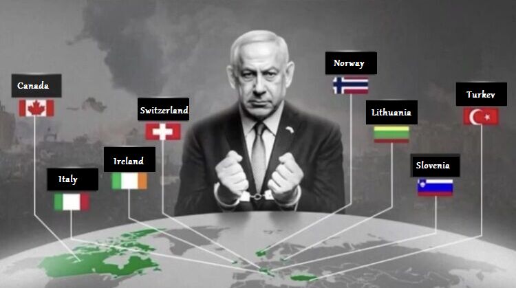 Eight countries after arresting Israeli PM