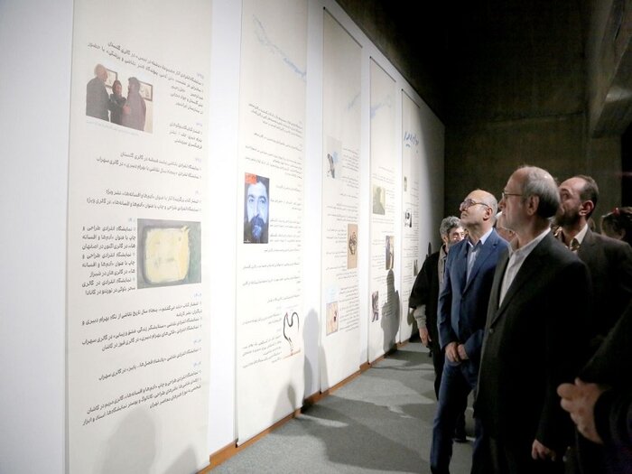 نقاشی های ۵۰ ساله «بهرام دبیری» تضمین کننده هنر ایرانی برای آیندگان است