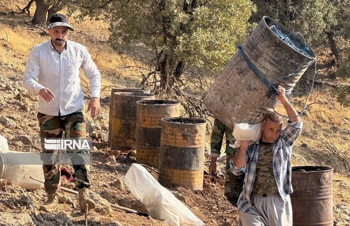 کشف ۲ تن زغال از کورههای غیرمجاز جنگلهای نکا؛ چهار متهم دستگیر شدند