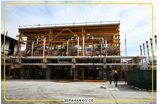 آغاز بهره برداری از پروژه عظیم FRW پالایشگاه نفت سپاهان