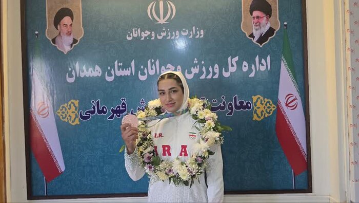 پرچمدار کاروان کشورمان در بازی های همبستگی: مدالم را تقدیم دختران سخت کوش وطنم می کنم