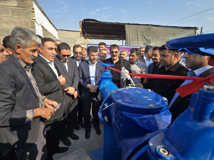 ۶ طرح آبرسانی در دزفول بهرهبرداری شد