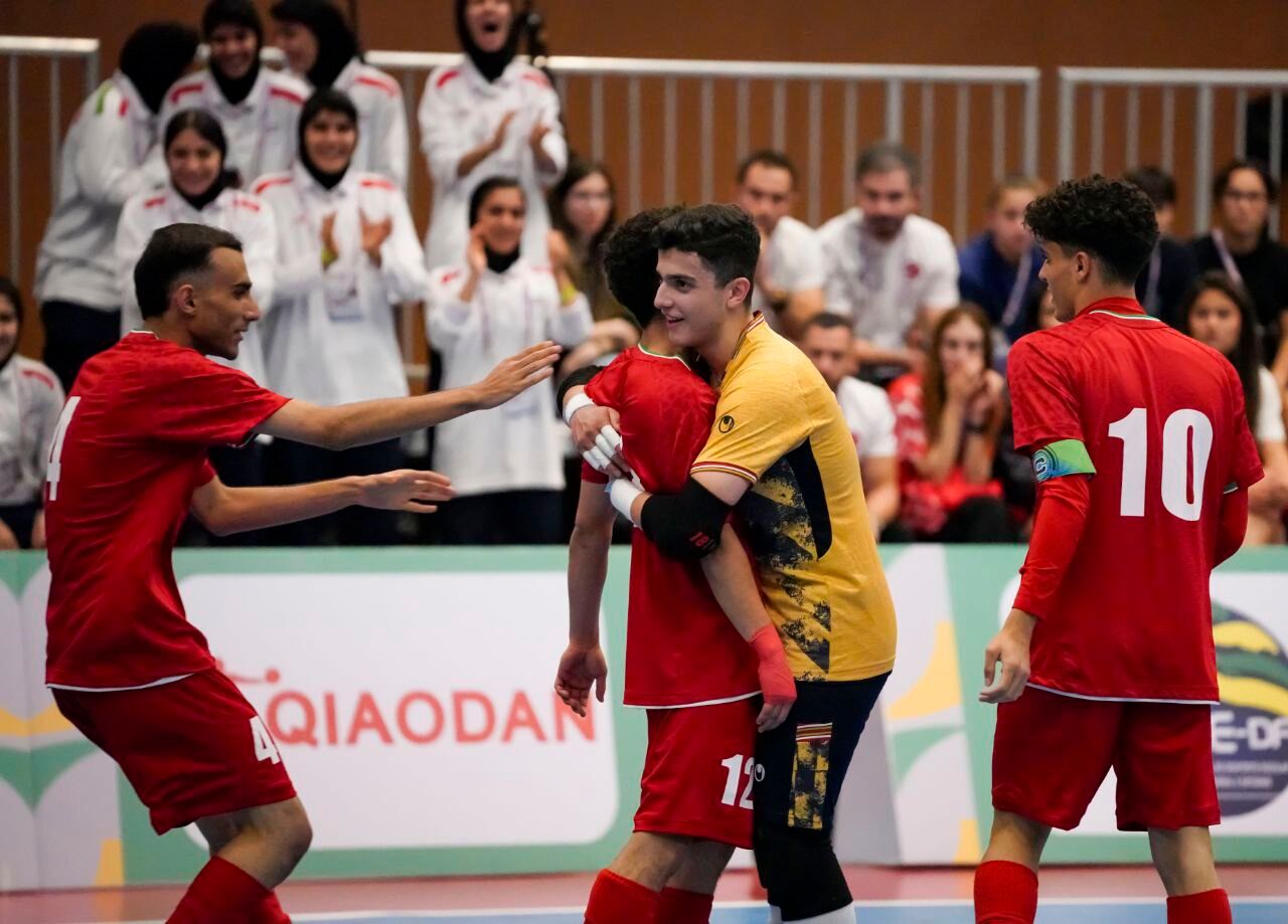 فوتسال دانش‌آموزی قهرمانی جهان؛ صعود مقتدرانه پسران ایران با شکست چین‌تایپه
