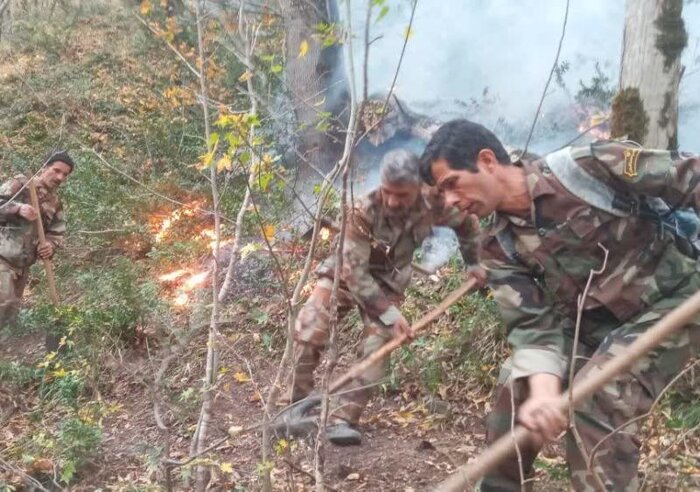 باران هم اثر نکرد؛ «الیت» همچنان در آتش می‌سوزد