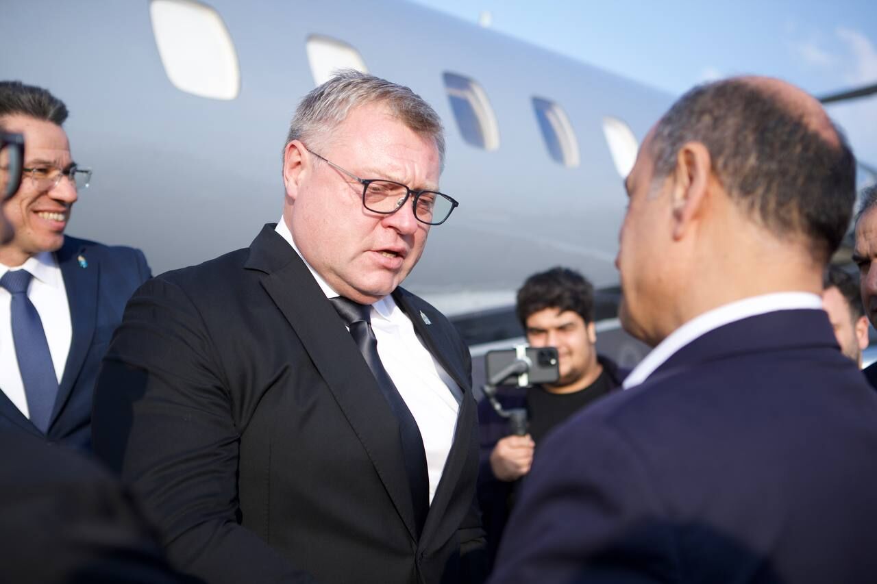 استاندار آستراخان روسیه وارد گیلان‌ شد 