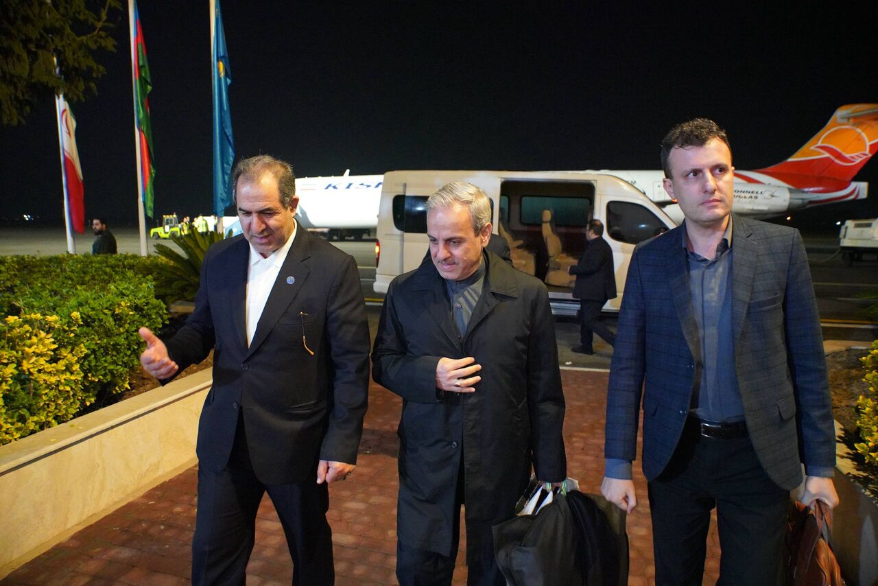 سفیر ایران در ترکمنستان وارد گیلان شد|فیلم