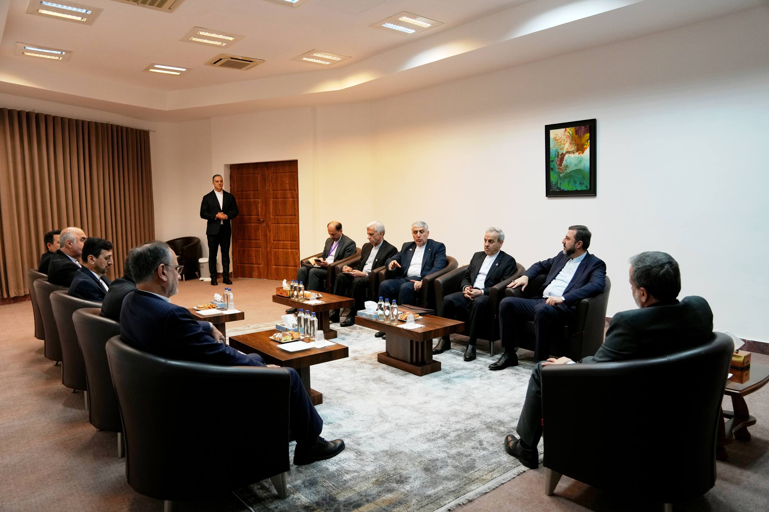 دیدار عراقچی با سفیران و و روسای نمایندگی ایران در کشورهای ساحلی خزر