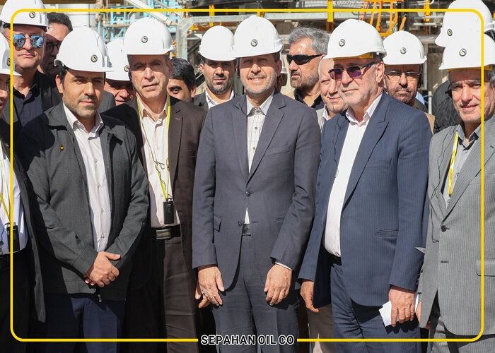 بازدید استاندار و مقامات ارشد استان اصفهان از یک دستاورد ملی غرورانگیز؛ فاز نخست پروژه FRW