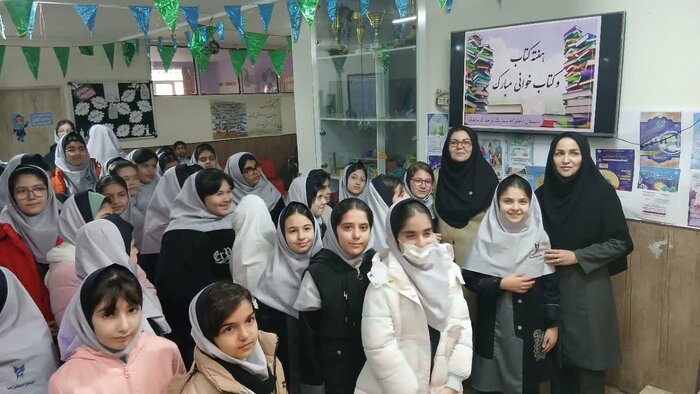 مدل کرمانشاه برای ترویج کتابخوانی؛ همکاری مدرسه و کتابخانه در تربیت نسل کتاب‌محور