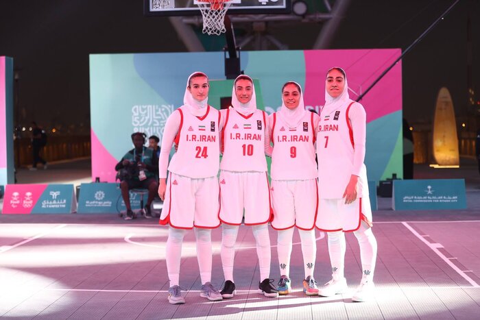 بسکتبال سه نفره مردان ایران فینالیست شد؛ تیم زنان برای برنز میجنگد