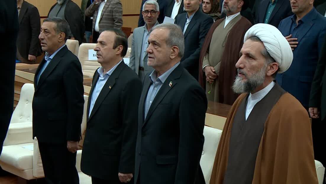 رییس جمهور وارد قزوین شد