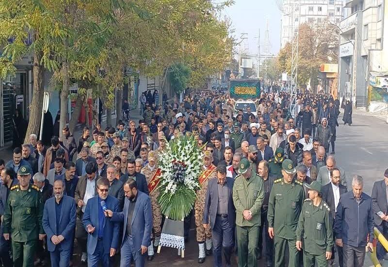 دیار شهیدان باکری میزبان شهید گمنام شد