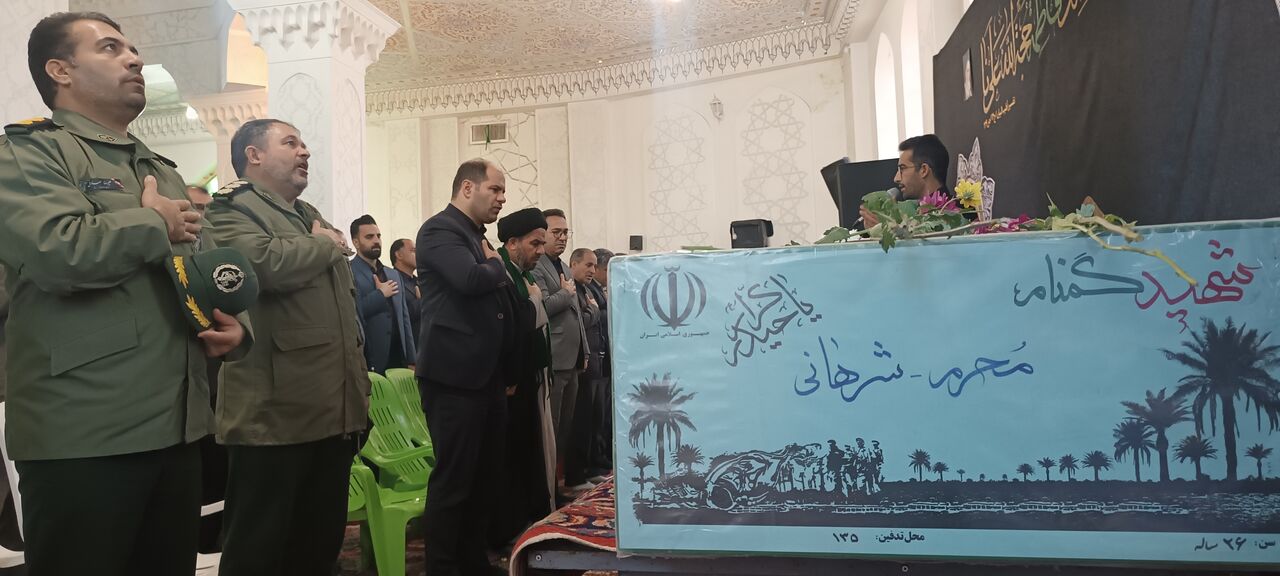 فیلم | ادای احترام شورای اداری خمین به شهید خوشنام