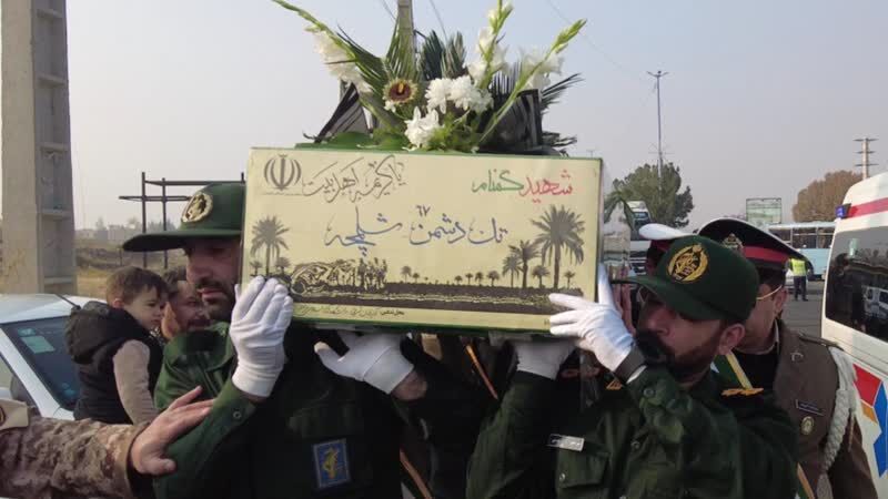 استقبال از شهید گمنام ۱۷ ساله در مراغه + فیلم