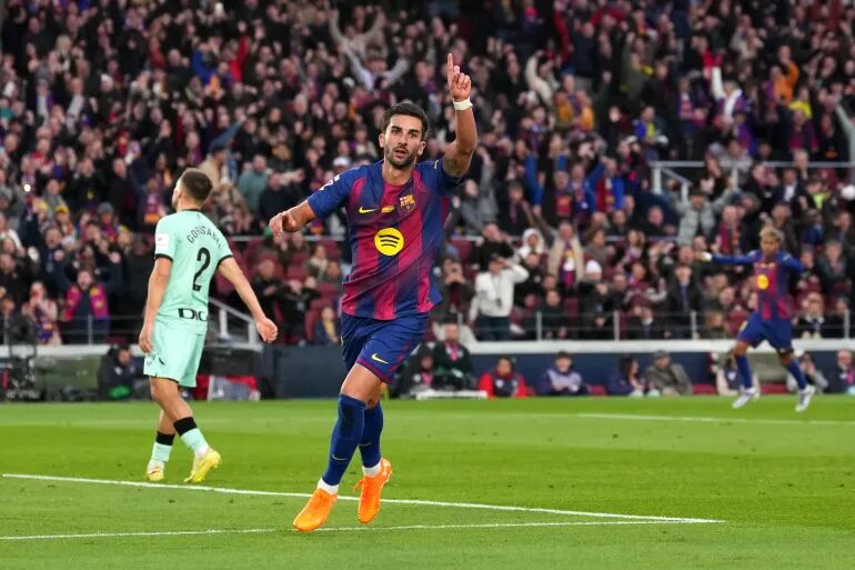 بازگشت باشکوه به نیوکمپ؛ برتری پرگل بارسلونا برابر بیلبائو