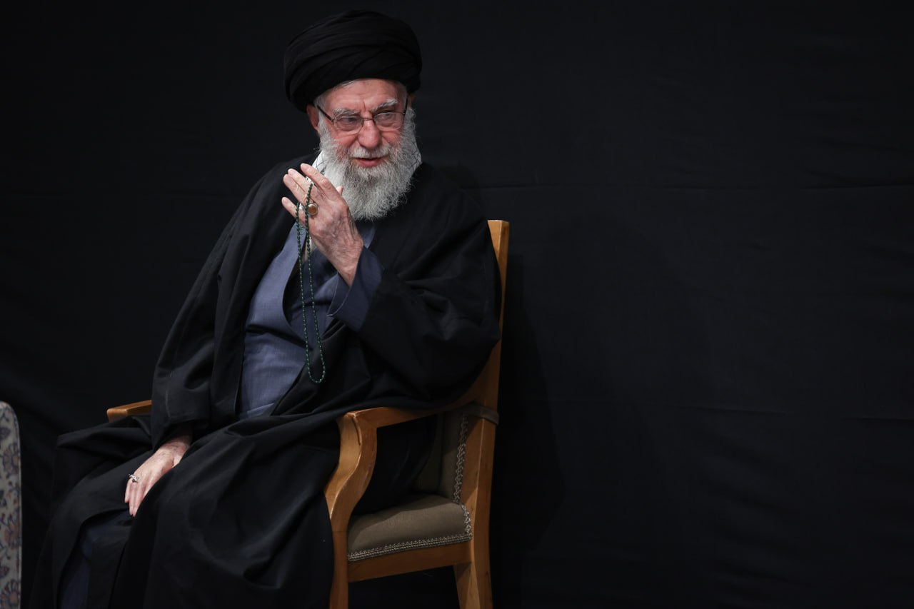 مراسم شام شهادت حضرت زهرا(س) با حضور رهبر انقلاب برگزار شد