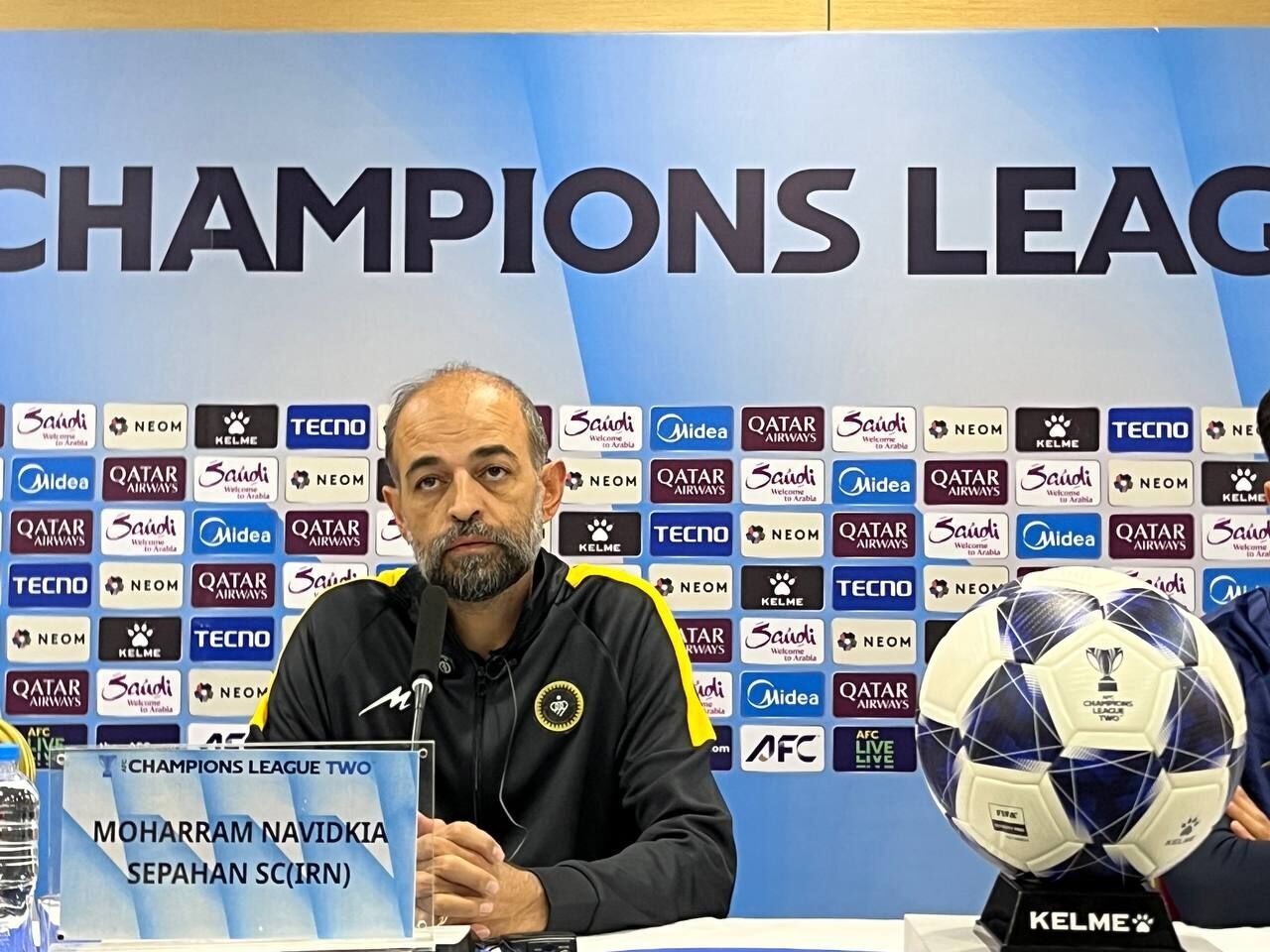 نویدکیا: برای جبران باخت در اردن انگیزه دوچندان داریم