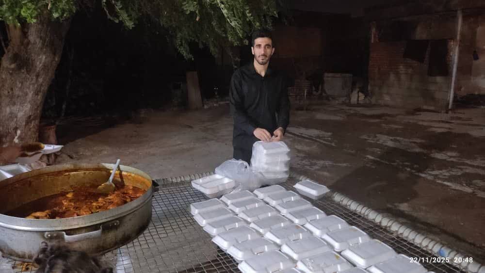 پنج هزار پرس غذای فاطمی بین نیازمندان گتوند توزیع شد
