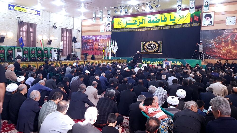فیلم | مجلس عزاداری شهادت حضرت زهرا(س) در بوشهر