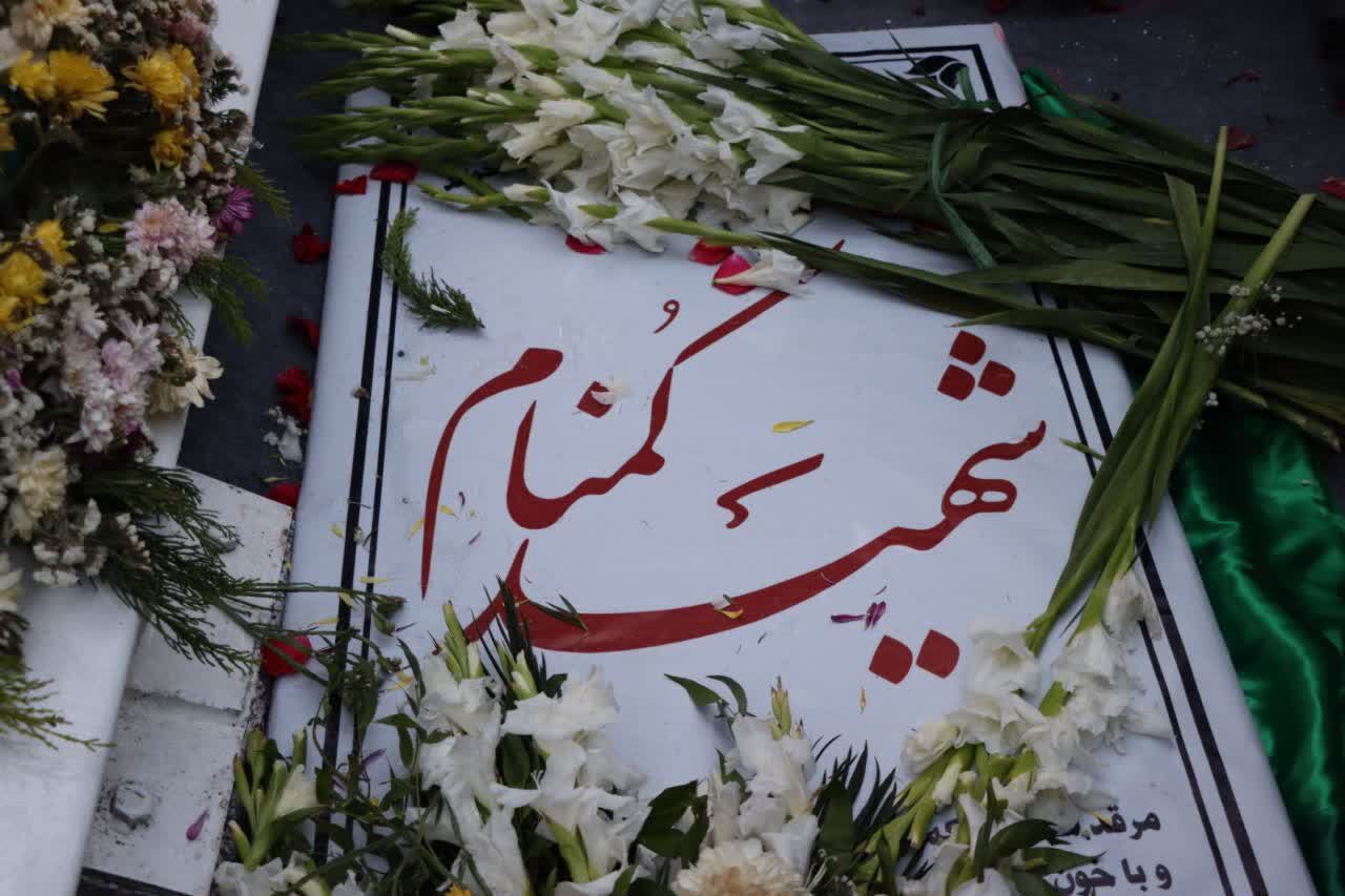 خاکسپاری شهید گمنام در دانشگاه آزاد مراغه + فیلم