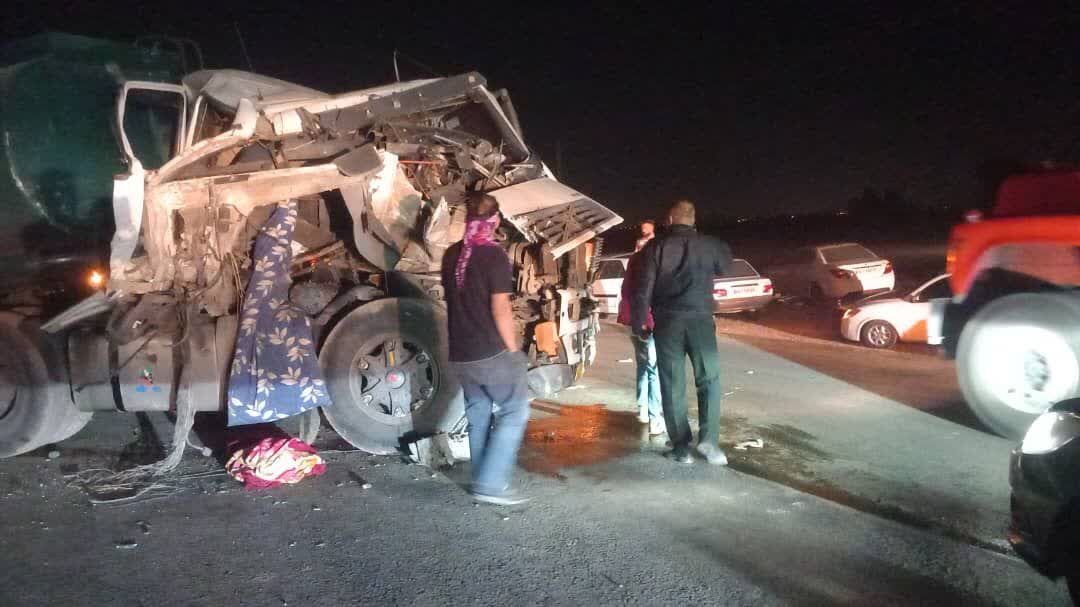 تصادف زنجیرهای در شوش ۲ فوتی و ۱۱ مصدوم داشت