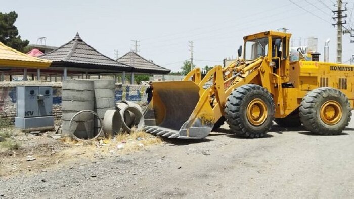 تجاوز به حریم راه