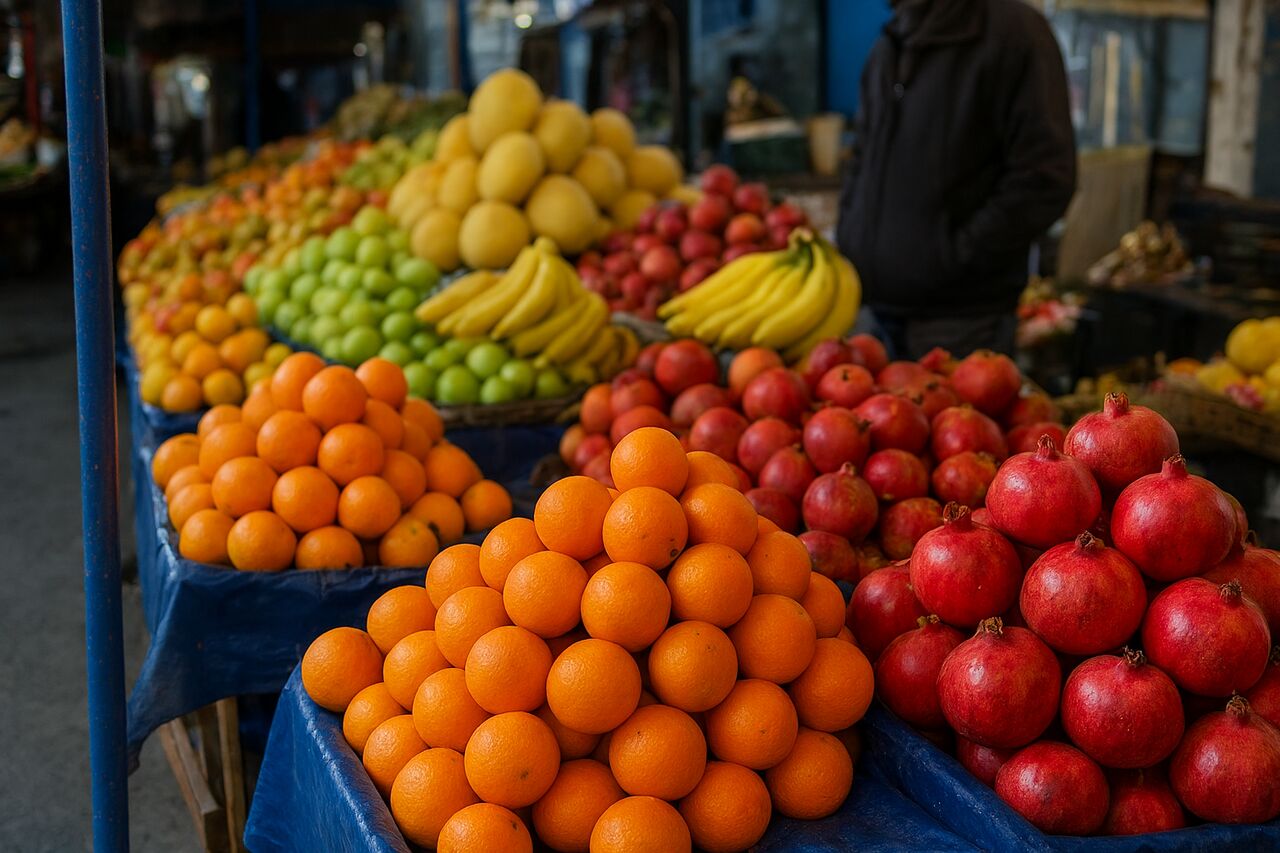 عرضه مستقیم میوه و کالاهای اساسی در فروشگاه‌های بزرگ استان مرکزی