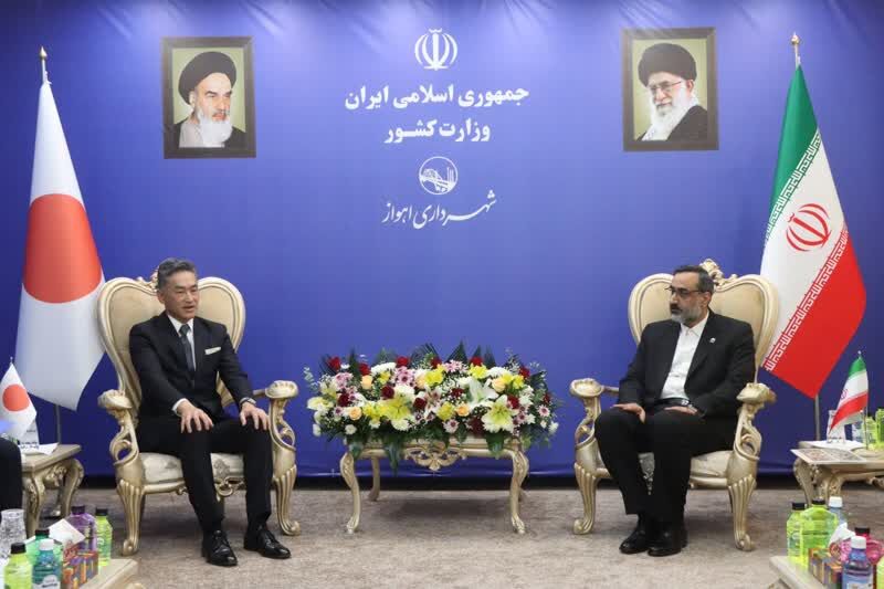 آمادگی همکاری اهواز با ژاپن برای تحقق الگوی شهر مدرن + فیلم