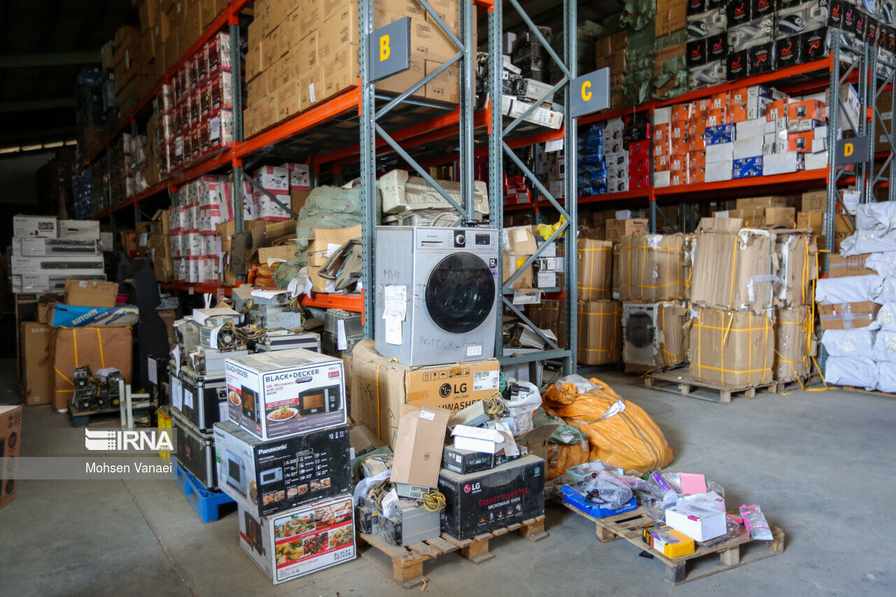 لوازم خانگی بیشترین کالای قاچاق تحویلی به سازمان اموال تملیکی است