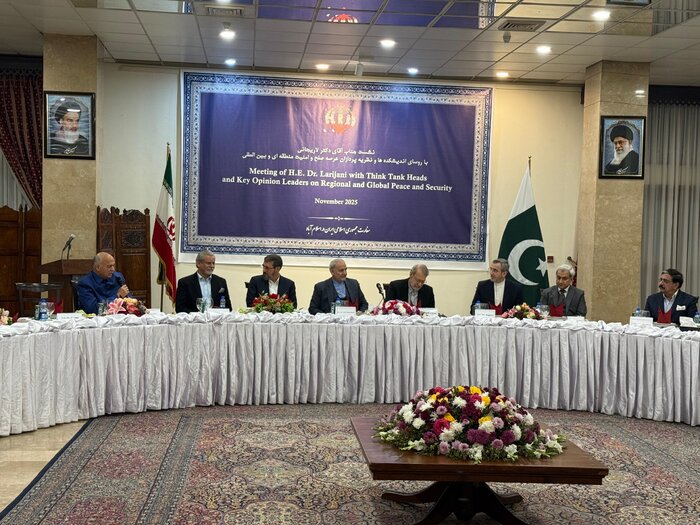 لاریجانی: توطئه آمریکایی-صهیونیستی پشت جنگ اخیر بود/ آشفتگی داخلی در رژیم اسرائیل