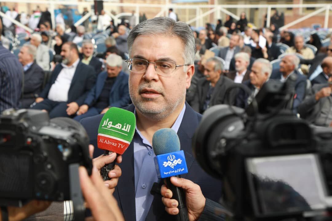 مدرسه ۱۲ کلاسه در شهر دارخوین افتتاح شد