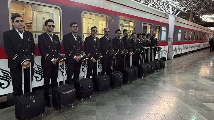 افتتاح رام سوم قطار پنج ستاره «ایران»