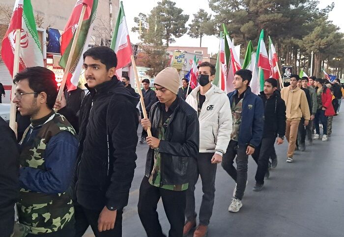 فیلم | رزمایش اقتدار بسیجیان تربت‌حیدریه