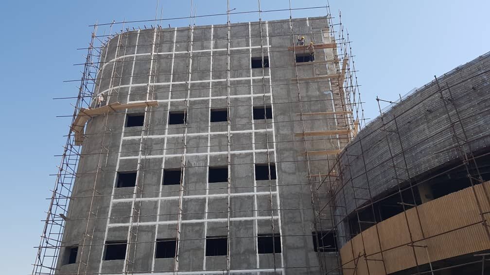 پیشرفت بیمارستان جدید ۱۷ شهریور برازجان به ۵۸ درصد رسید