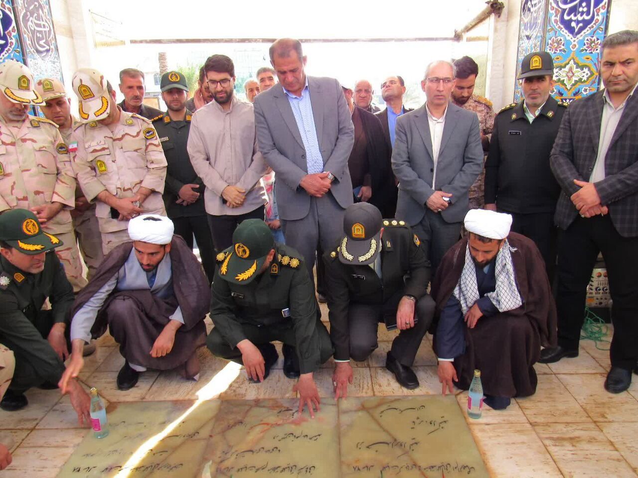 هم‌عهدی بسیجیان و مرزنشینان قصرشیرین با شهدا و تأکید بر اقتدار ملی