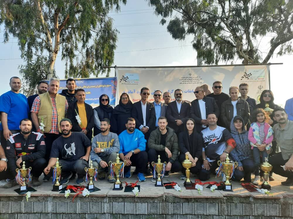 سکوهای قهرمانی آفرود آماتور در مازندران فتح شد