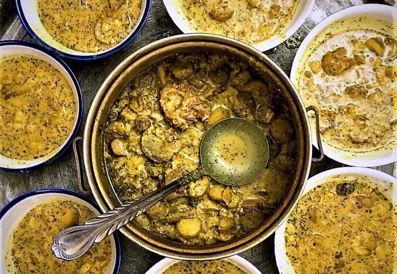 برگزاری ششمین جشنواره قرمه و غذاهای محلی در مهریز یزد+فیلم